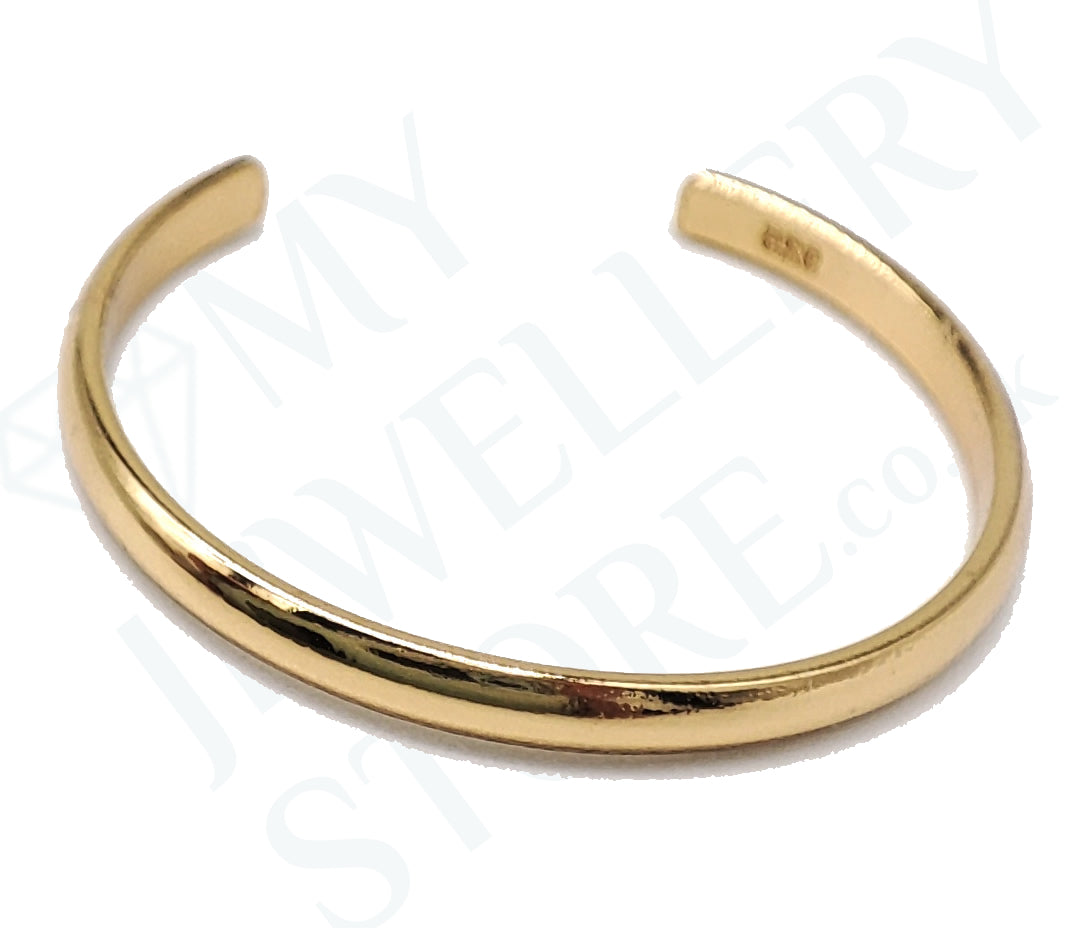 925 thin band toe ring sterling silver adjustable toe ring