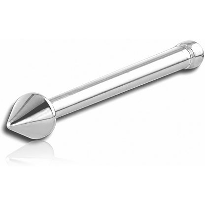 Cone Straight Pin Nose Stud Silver Surgical Steel Small Bone Bar Ball End Nose Stud